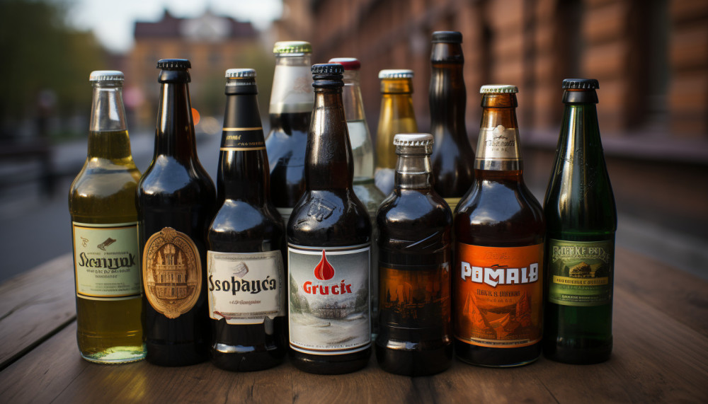 Quelques boissons alcoolisées russes
