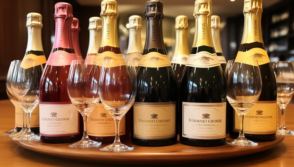 Quelques gammes de champagne de la maison Haton